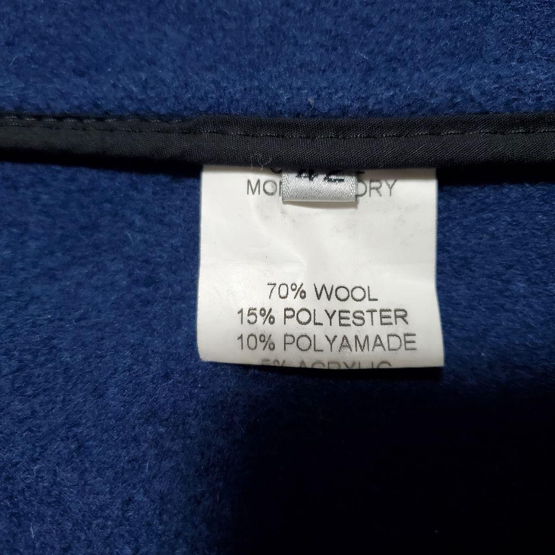 MONTGOMERY　ネイビーブルー　 ダッフルコート　チェック　42 　しお様