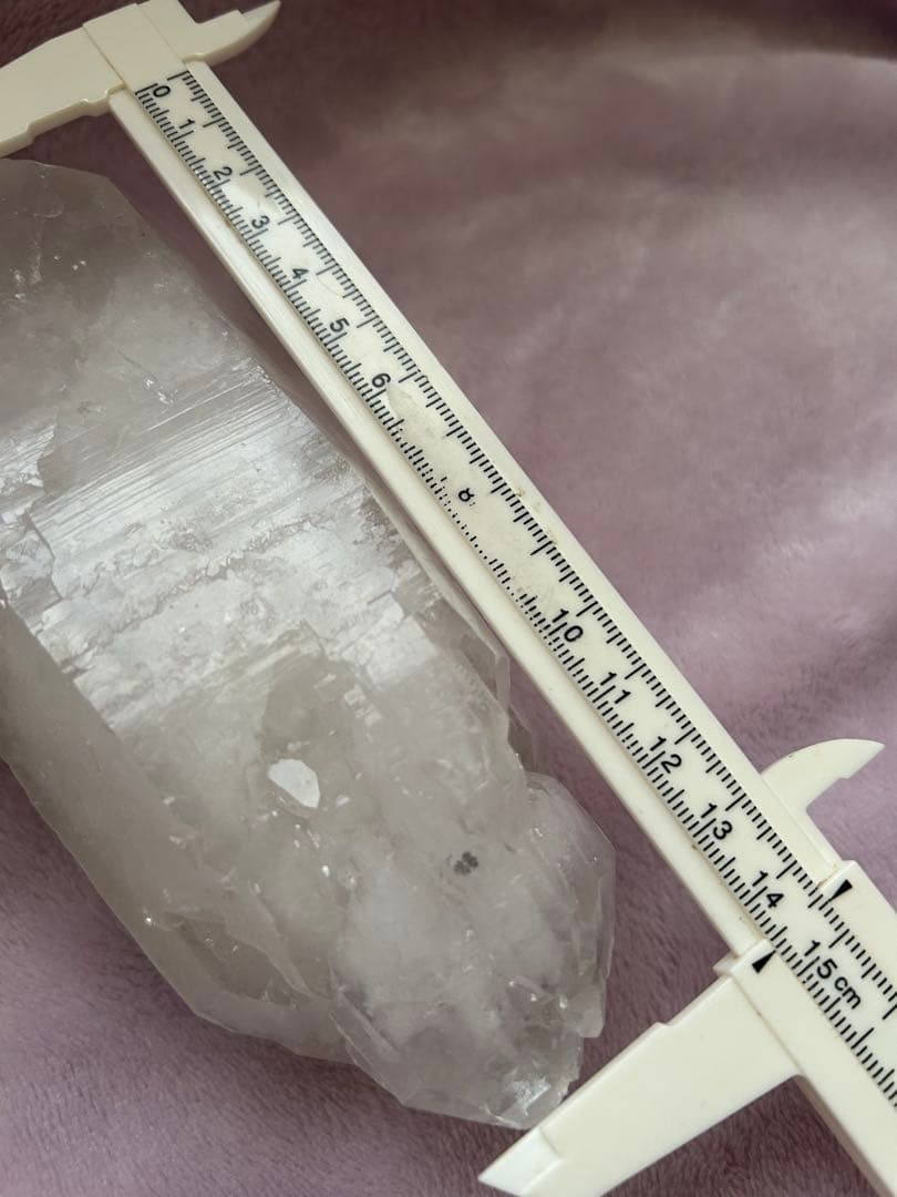 【天然石】 ブラジル産 水晶 クラスター ポイント水晶 台座付き