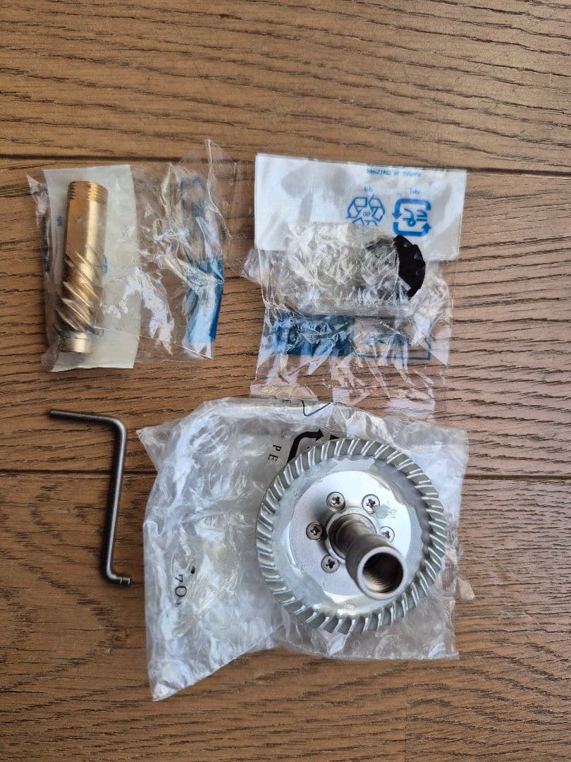 08ツインパワーSW 8000HG→PGギア変更品 スプール無し