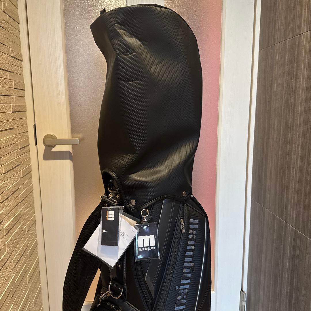 g*n様 マンシングウェア ブラックキャディバッグ《新品未使用》