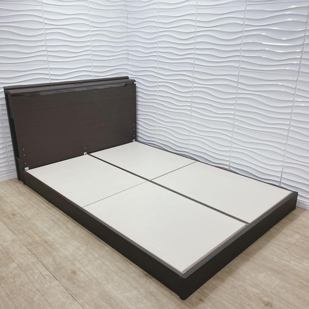 ◇ニトリ◇ベッドフレーム◇ダブル◇コンセント照明付き◇大阪兵庫京都奈良滋賀和歌山