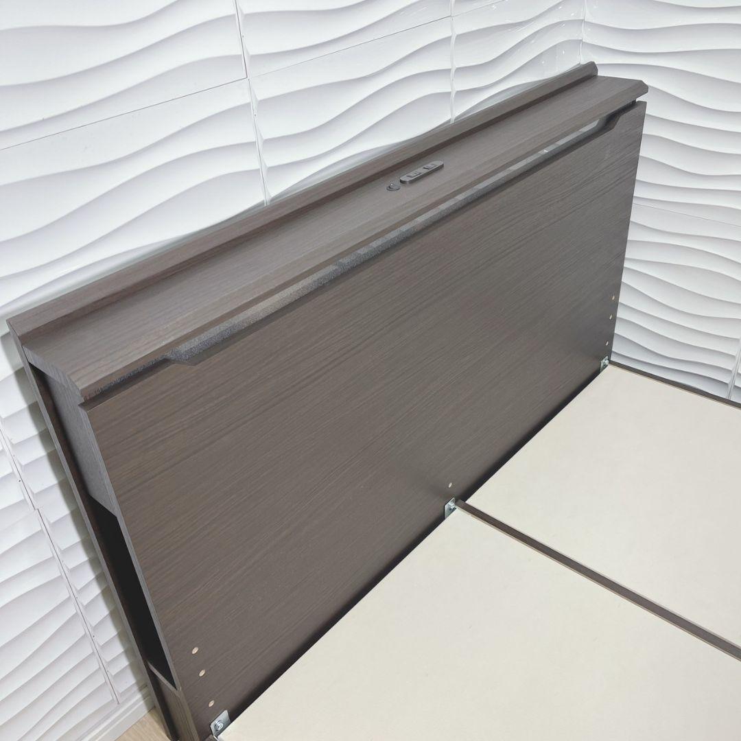 ◇ニトリ◇ベッドフレーム◇ダブル◇コンセント照明付き◇大阪兵庫京都奈良滋賀和歌山