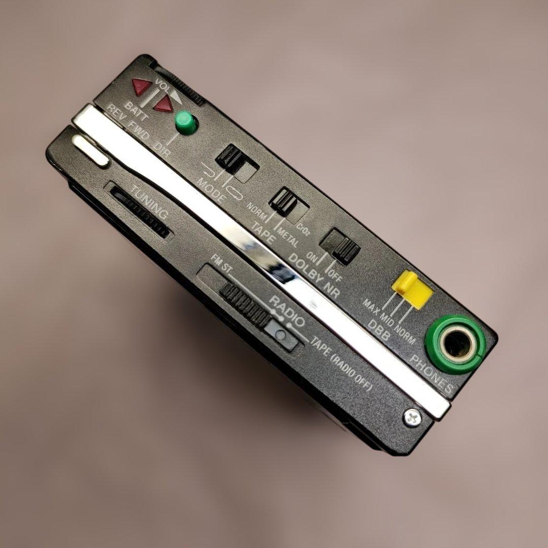 SONY CASSETTE PLAYER WM-F501 ジャンク ケース付