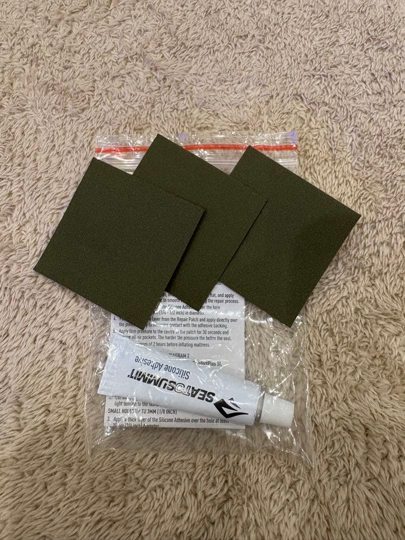 シートゥーサミット（SEA TO SUMMIT）キャンププラスS.Iマット モス