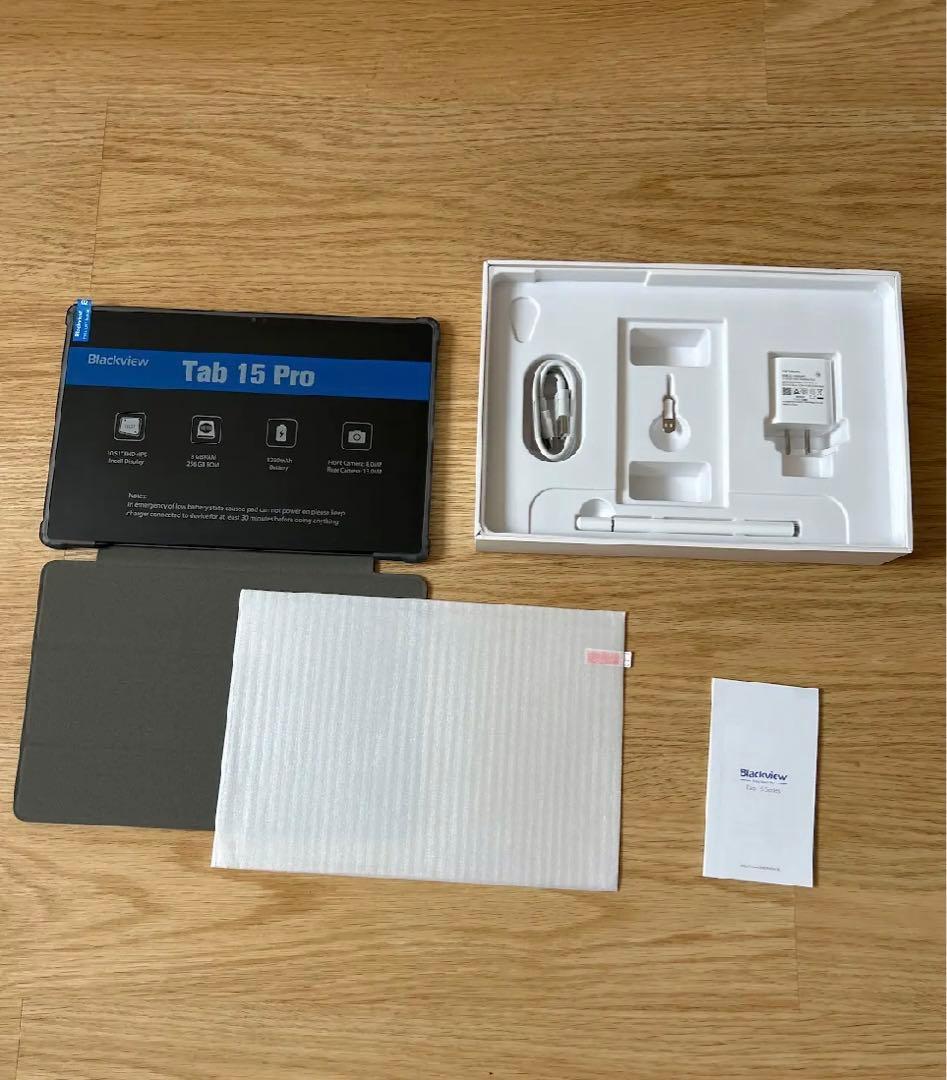 新品未使用 Androidタブレット Tab15Pro 256GB 大画面