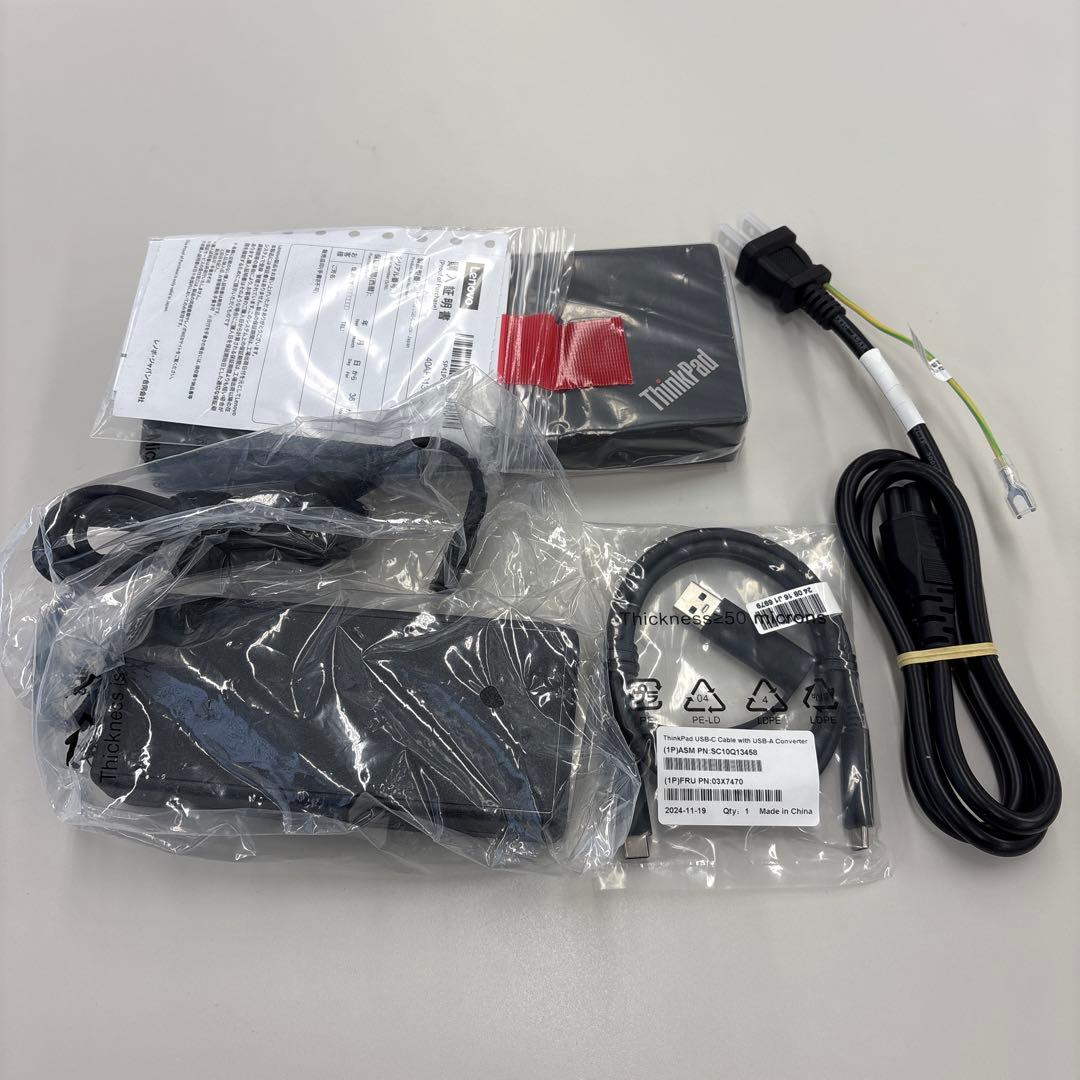 【新品未使用】ThinkPad ハイブリッド USB Type-C/USB