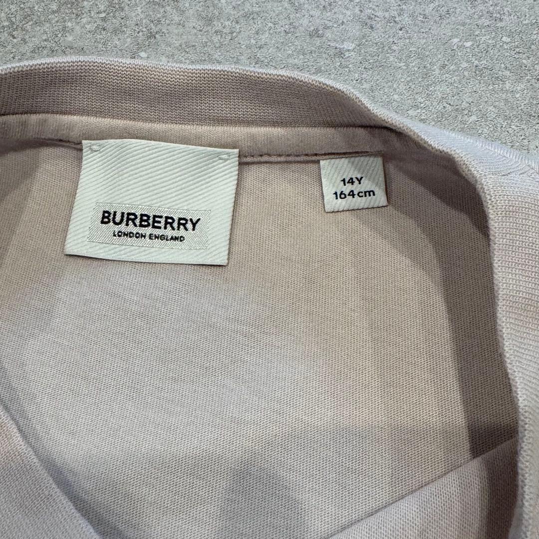 BURBERRY ピンクベージュ Tシャツ 14Y