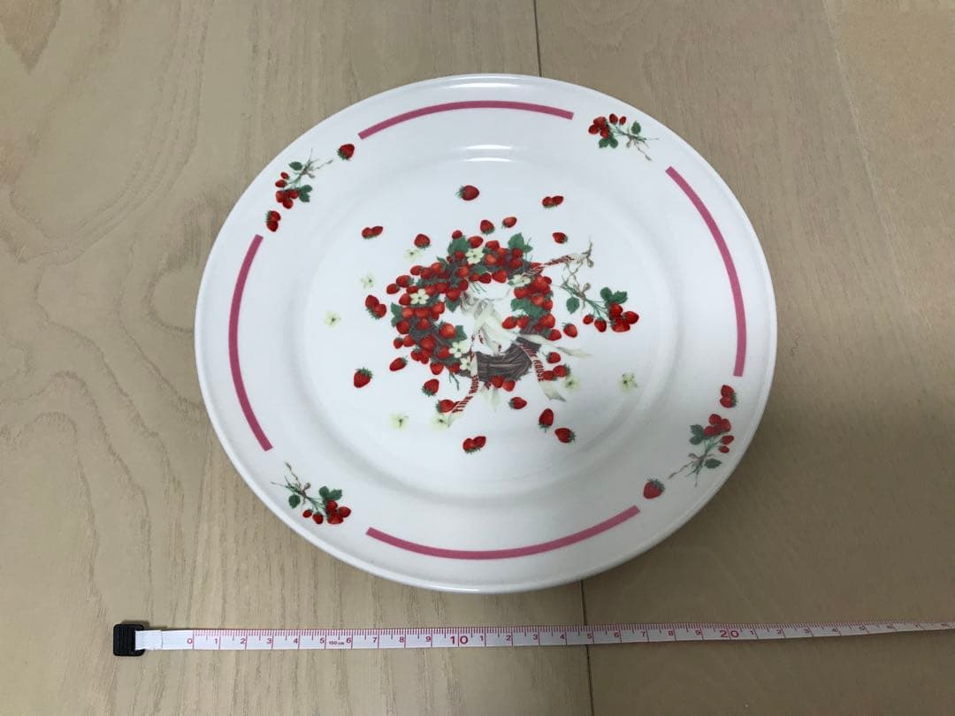 ★未使用　ピンクハウス 苺　リボン　大皿1枚　小皿5枚　6枚セット