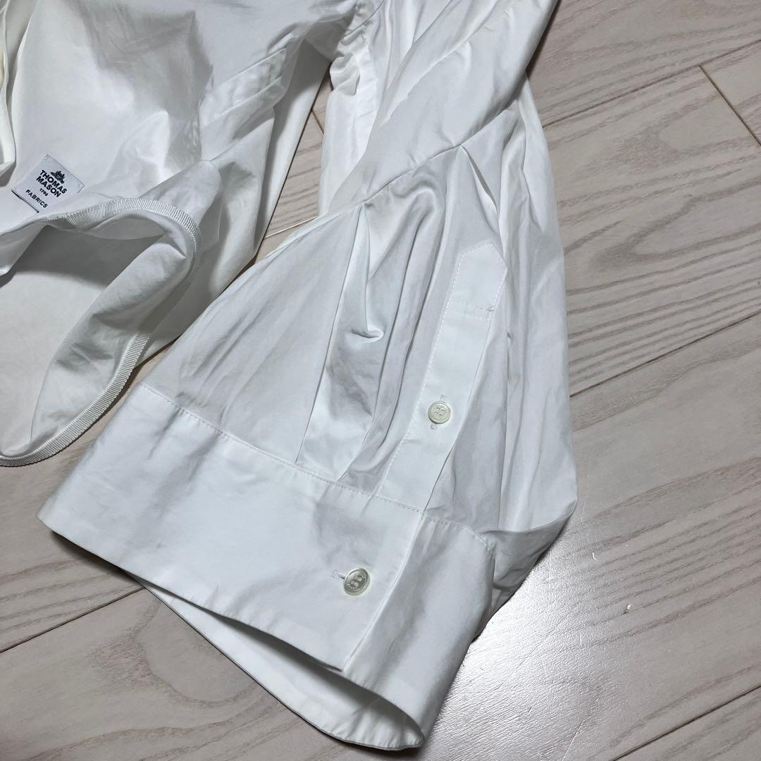 sacai THOMAS MASONコットンポプリンシャツ　ホワイト　23SS