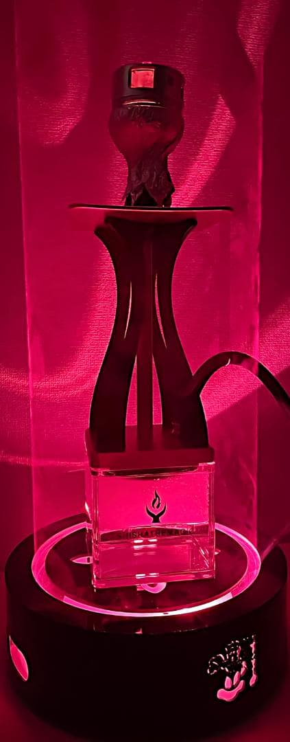 シーシャ シーシャ台　スタンド 台 本体 炭  水タバコ 台座 レッド A