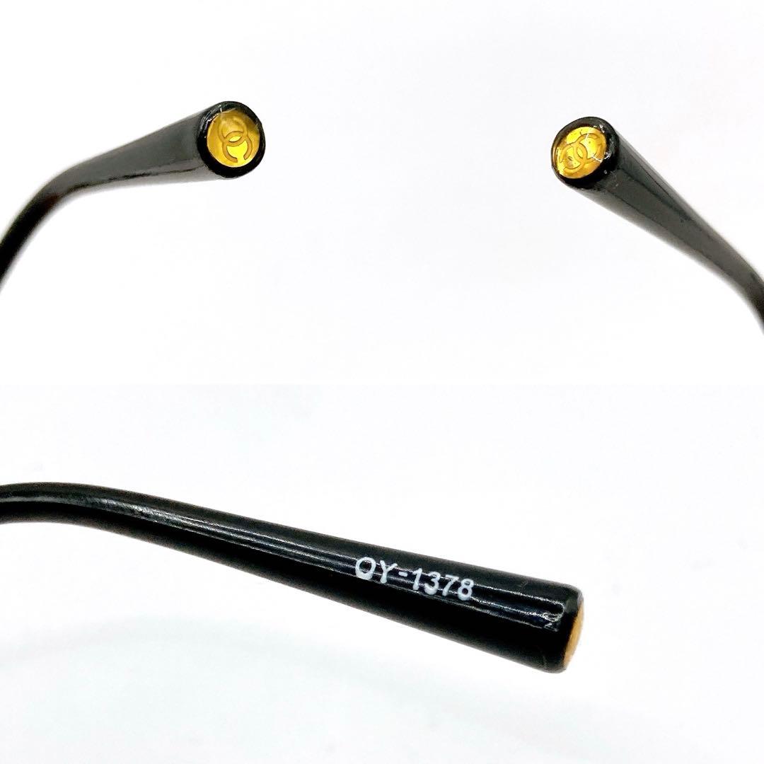 極美品✨CHANEL シャネル サングラス ココマーク 度なし ケース付き