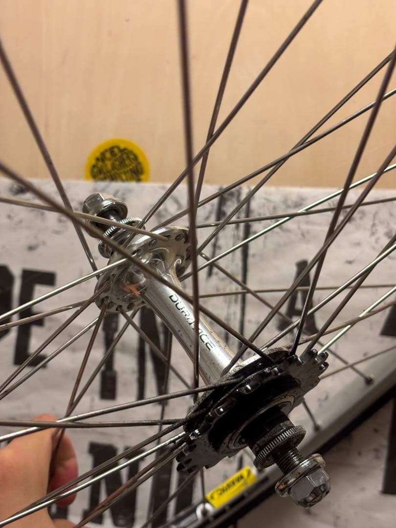 mavic open pro シルバー　36h ピストバイク　ホイールセット