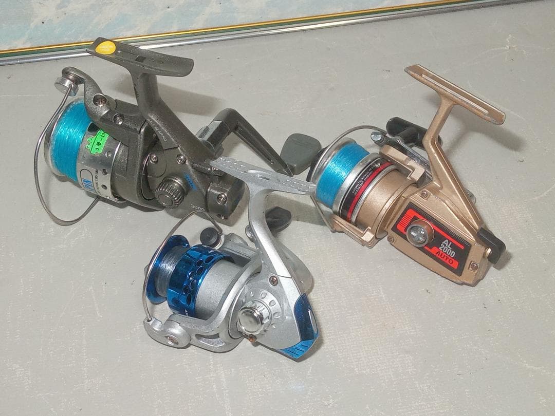 釣り具 リール 15点 まとめ売り ジャンク品 エンブレム-X GT3000等