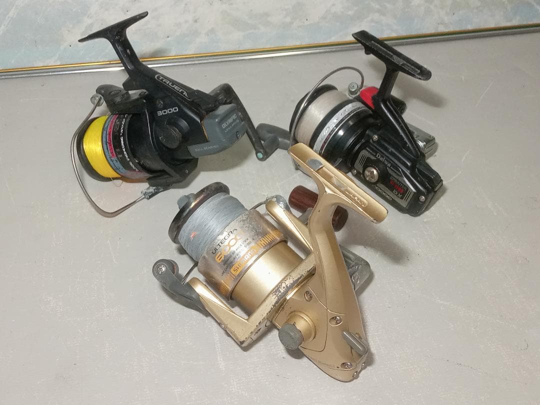 釣り具 リール 15点 まとめ売り ジャンク品 エンブレム-X GT3000等