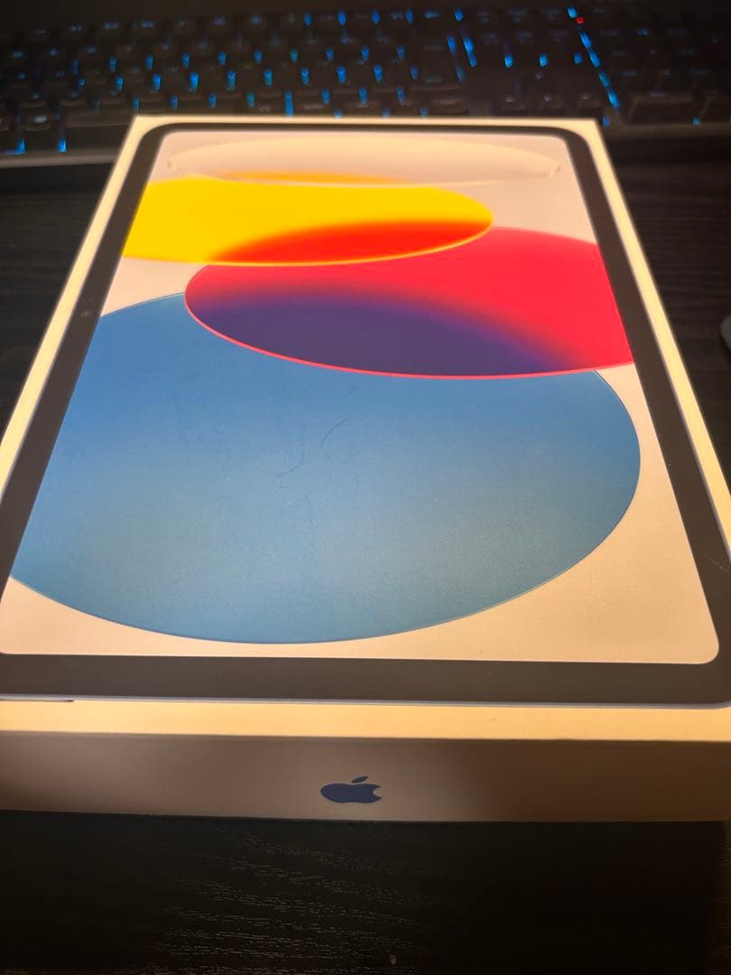 美品 iPad 第10世代 64GB ブルー 100%