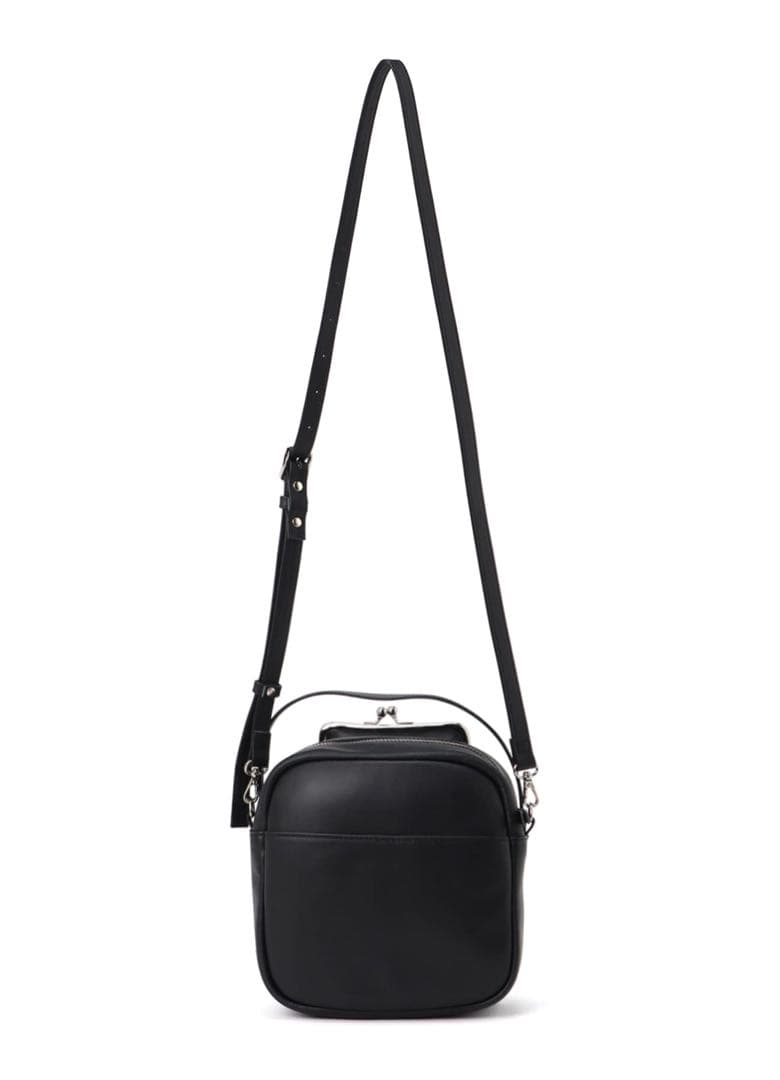 ヨウジヤマモト COW LEATHER L CLASP BOX BAG