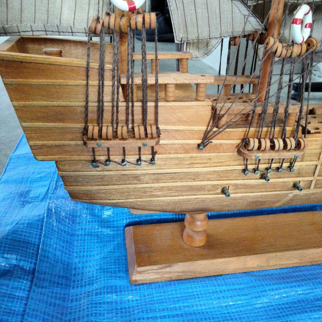 アンティーク　大型　帆船　模型　スパニッシュガレオン