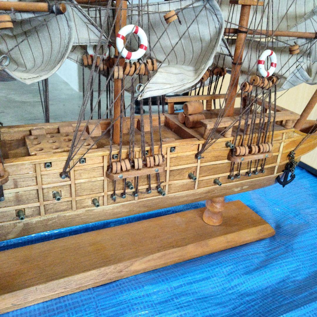 アンティーク　大型　帆船　模型　スパニッシュガレオン