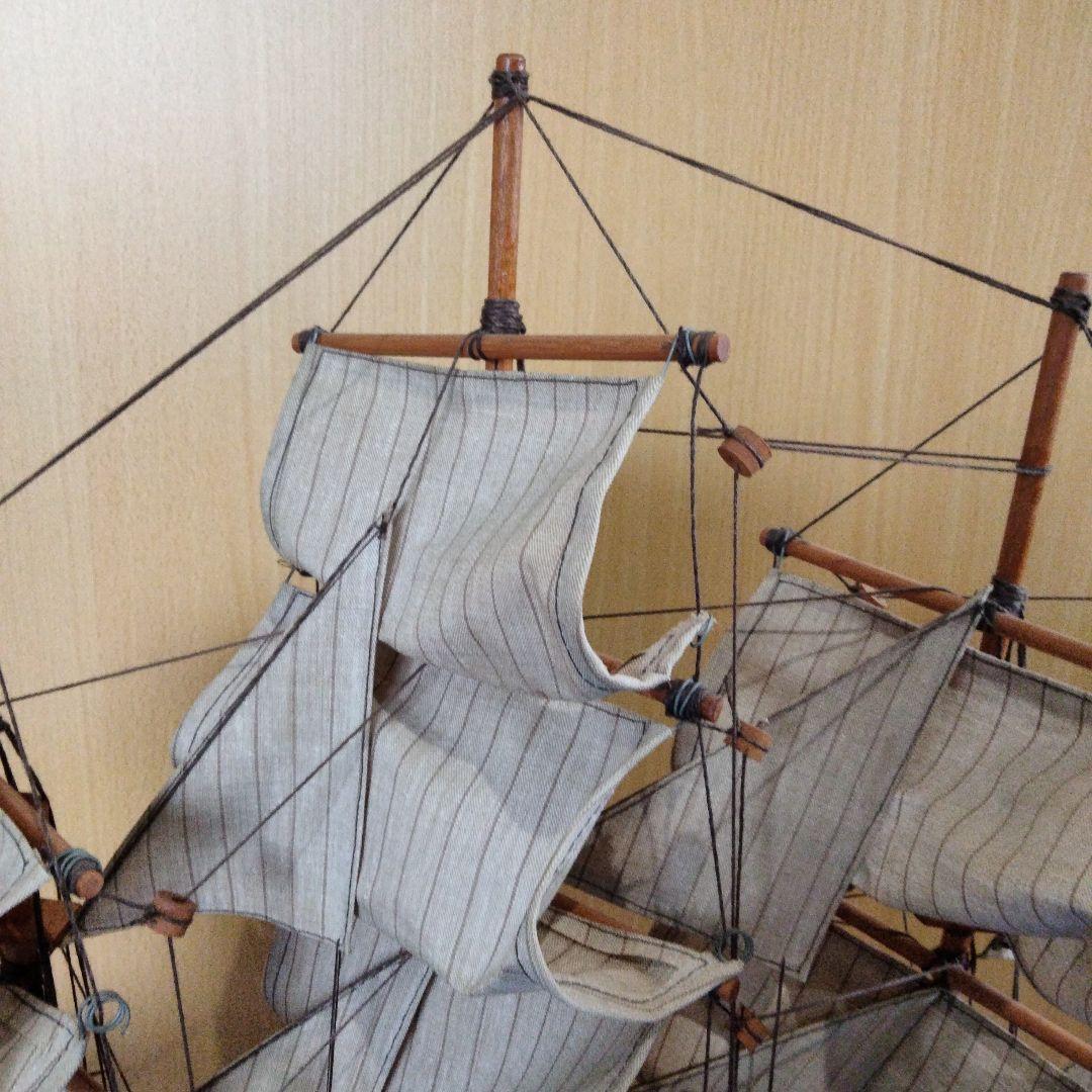 アンティーク　大型　帆船　模型　スパニッシュガレオン