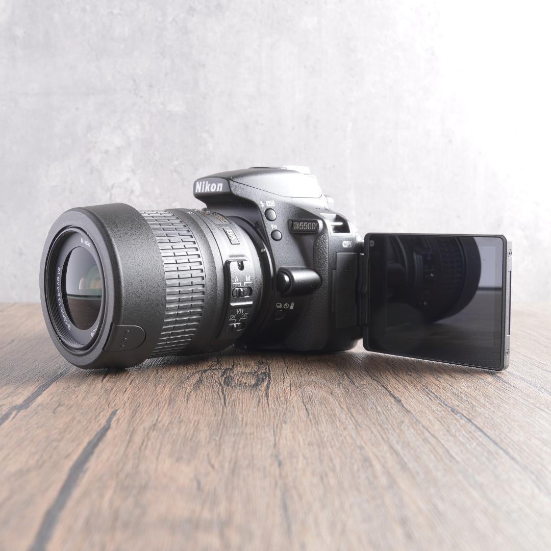 ✨ショット数5191回で美品✨Wi-Fi転送✨Nikon D5500　453-1