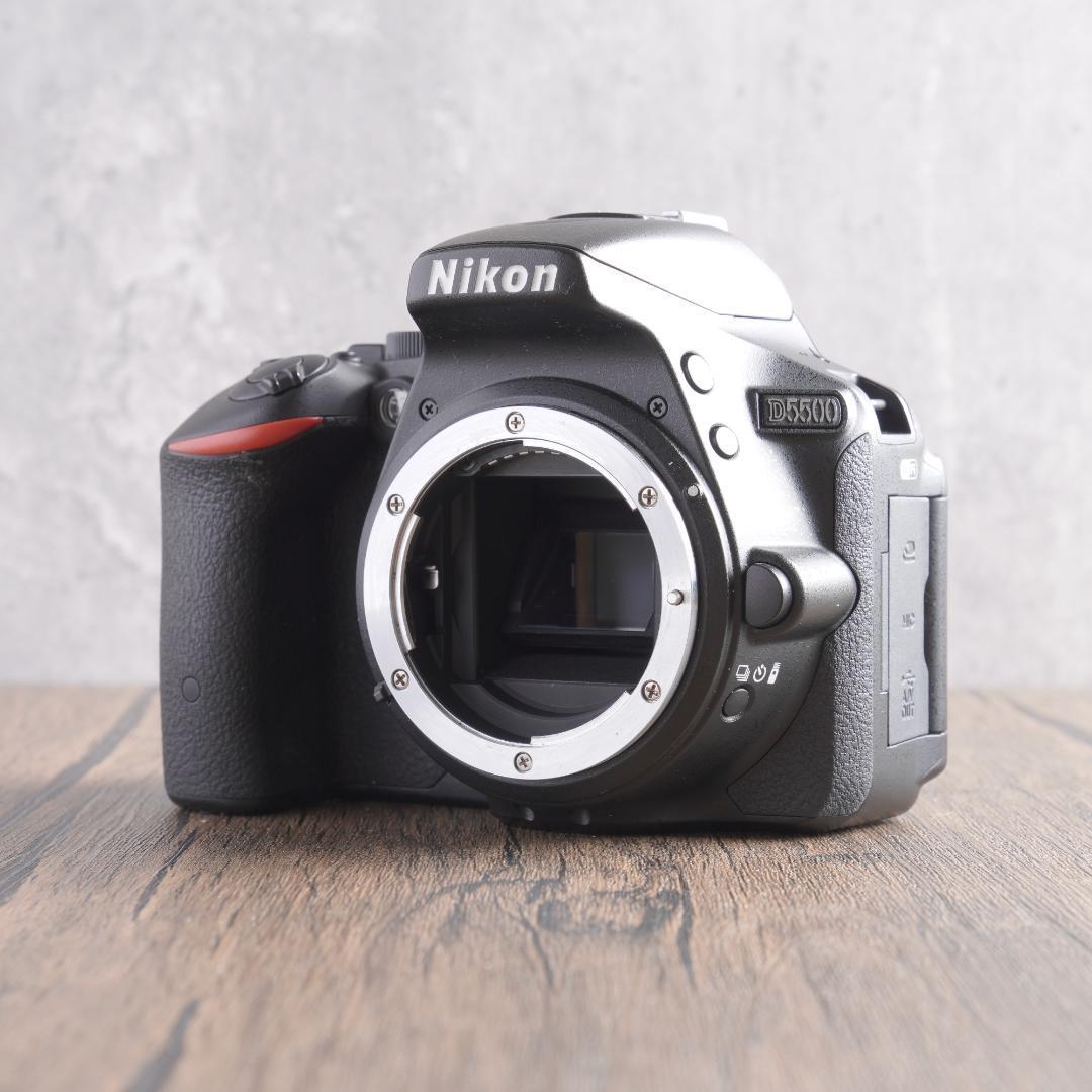 ✨ショット数5191回で美品✨Wi-Fi転送✨Nikon D5500　453-1