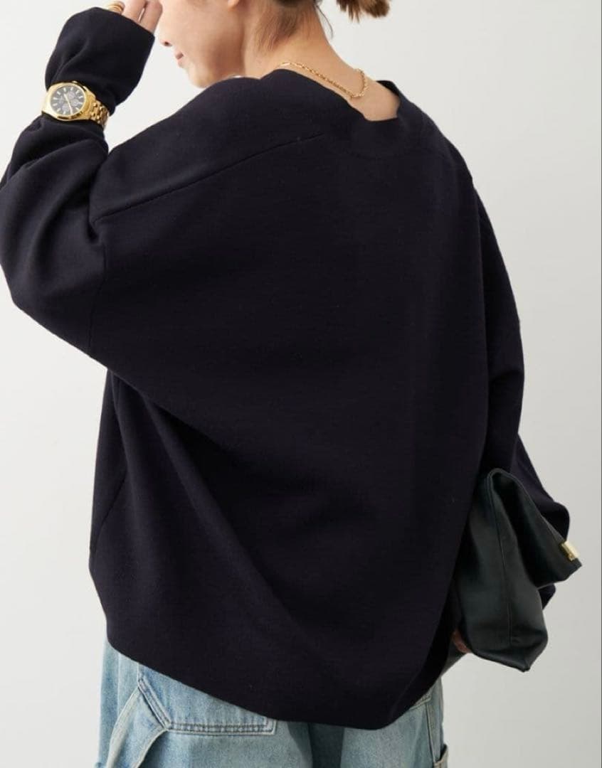 ドゥーズィエムクラス vネックカーディガン エンフォルド