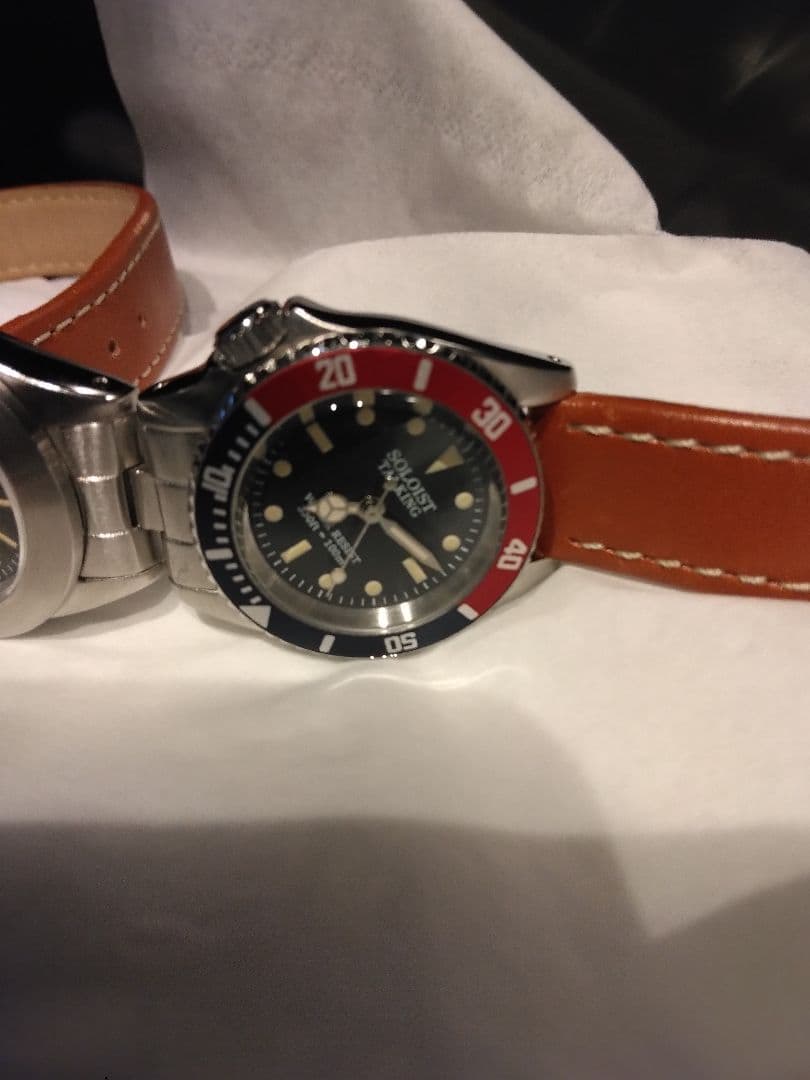 ソロイスト　ダブルフェイス　時計