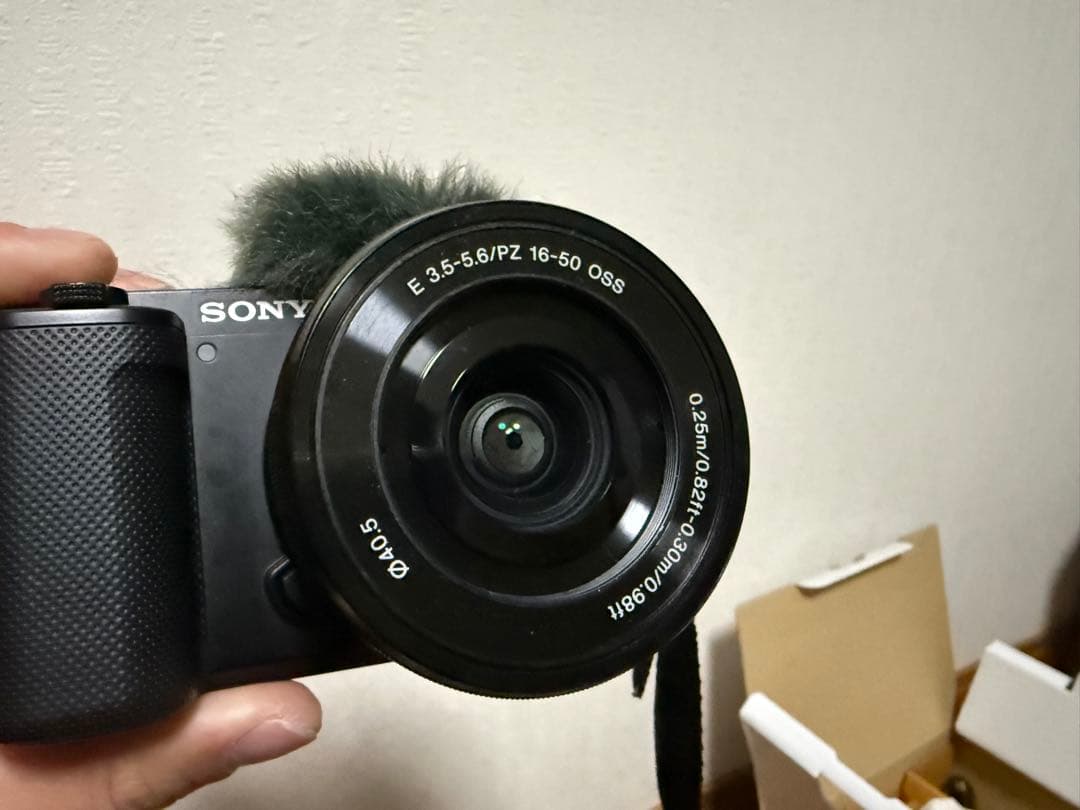 SONY ZV-E10 レンズキット 予備バッテリー、3脚