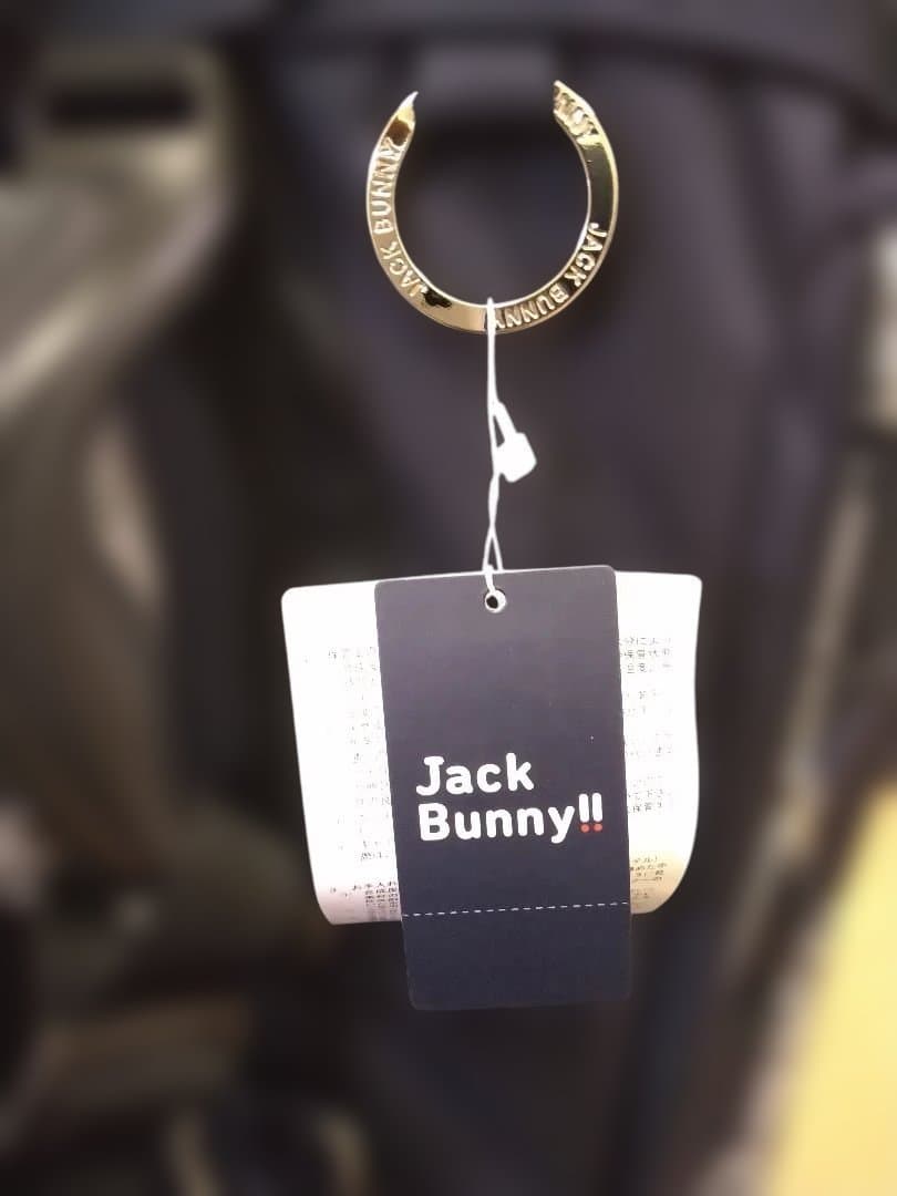 JACK BUNNY 2025年モデル　スタンド型キャディバッグ 9型　ネイビー