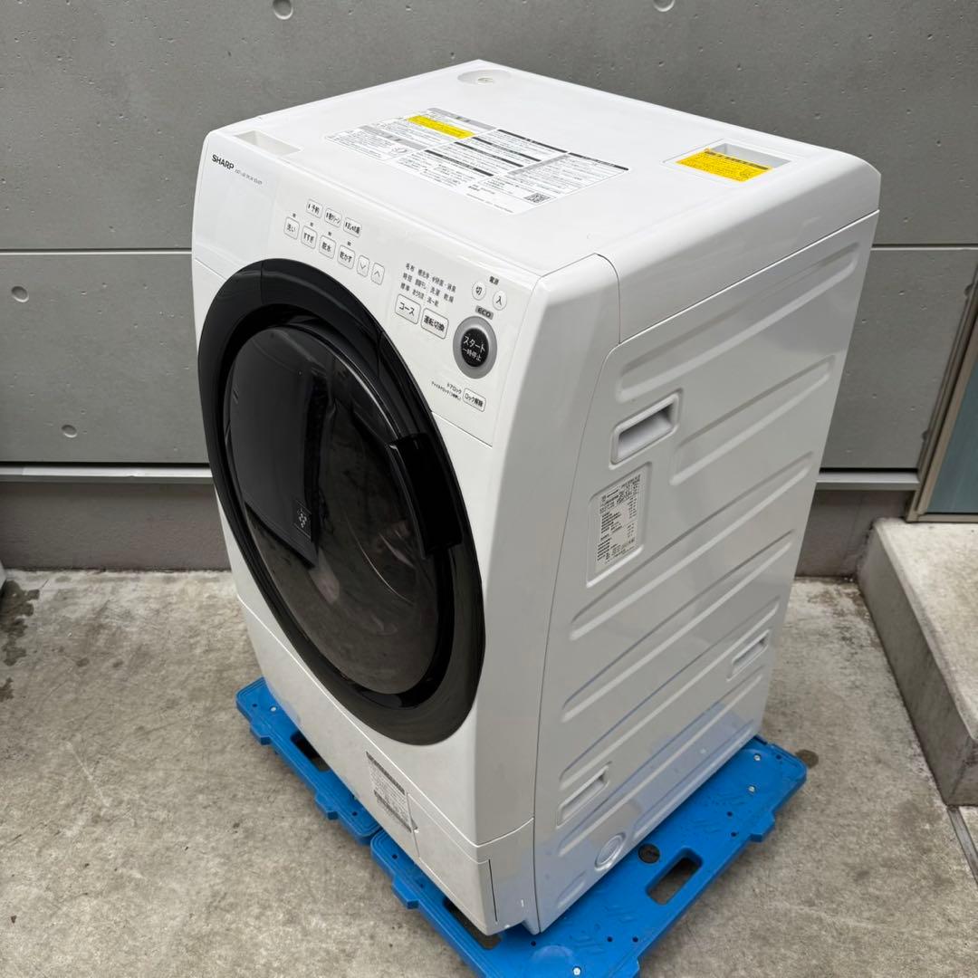 240⭐️2021年製美品★シャープ　ドラム式洗濯機　7KG 熱乾燥　一人暮らし