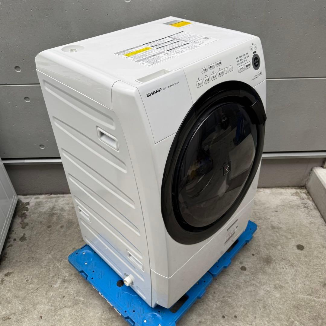 240⭐️2021年製美品★シャープ　ドラム式洗濯機　7KG 熱乾燥　一人暮らし