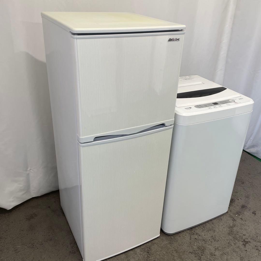 ★440　家電2点セット　冷蔵庫　洗濯機　激安　中古　設置無料　138ℓ　単身