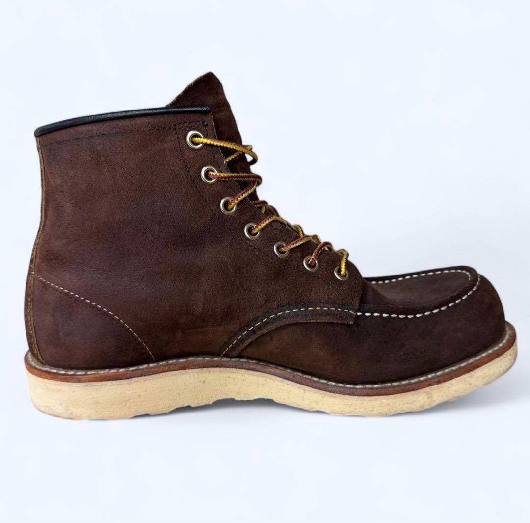 RED WING SHOES 8878 ブラウンブーツ 9.5D スエード