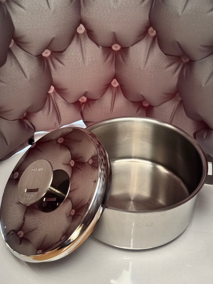 CRISTEL クリステル 鍋 16、18、20cm 3点ハンドルグリップ各2個