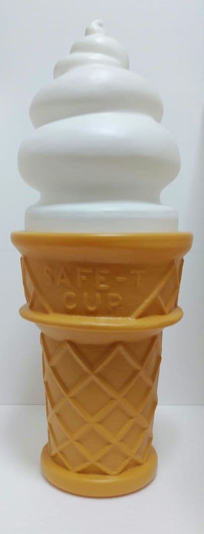 ソフトクリーム日本歴代最高❤︎昭和ソフトクリーム最高峰1987年試作日本製品！