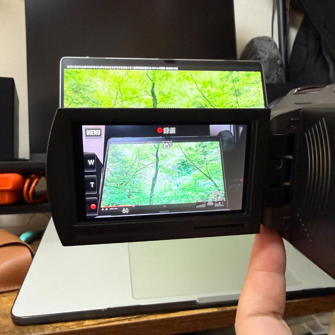 【動作確認済】【防湿庫保管】SONY 4K Handycam FDR-AXP35