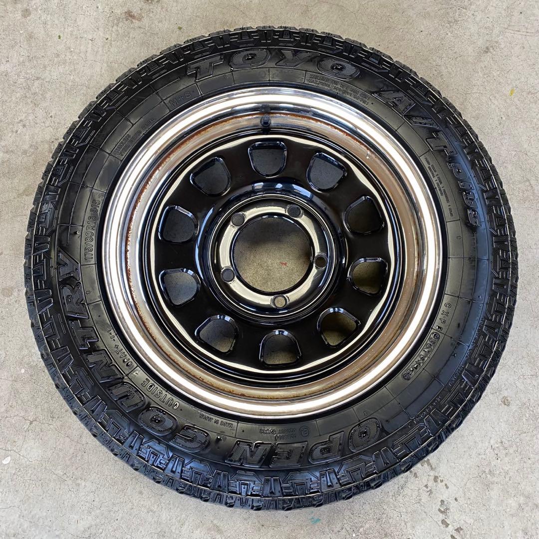 ジムニー オリジン 鉄心 175/80R16 6J +20タイヤホイールセット