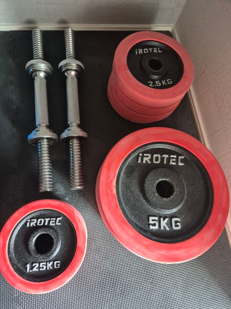 iROTEC ダンベルセット 40kg