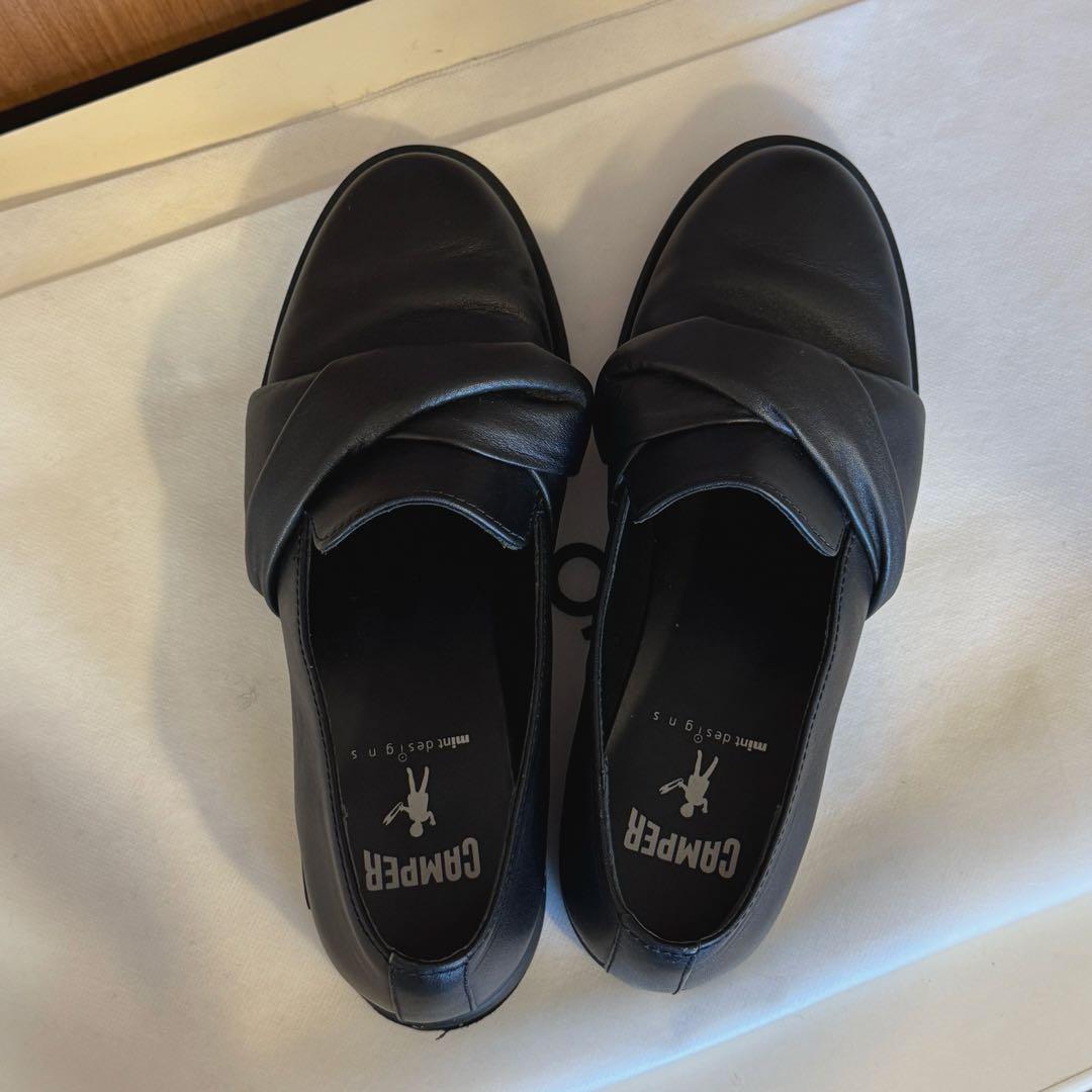 CAMPER x mintdesigns フラットシューズ （ブラック）37