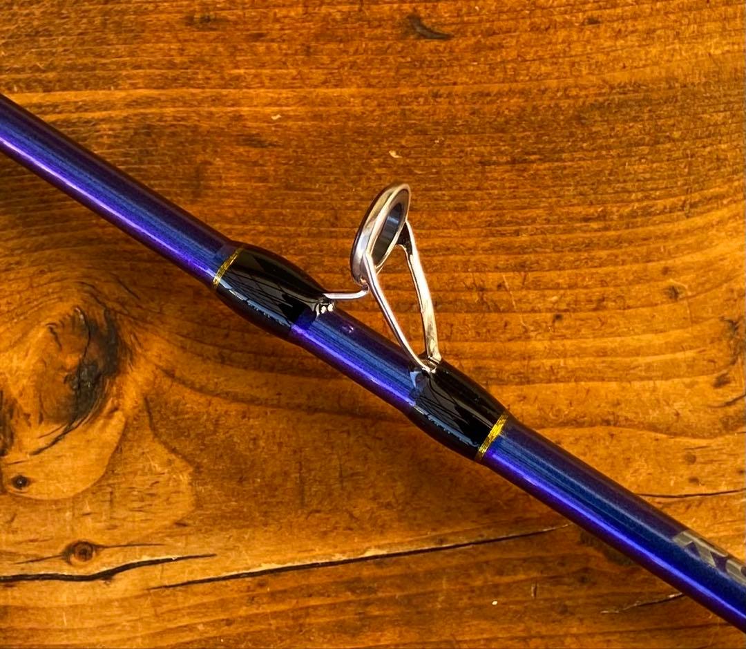 ジギングロッド　C562MH スロージギング　オフショアロッド　ベイトロッド　青