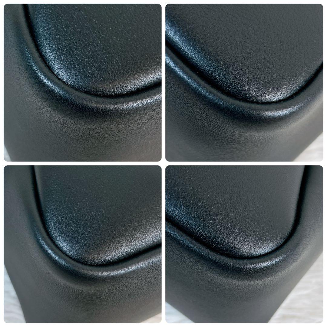 ●美品●PRADA プラダ　ハンドバッグ　レザー　ブラック　24SS