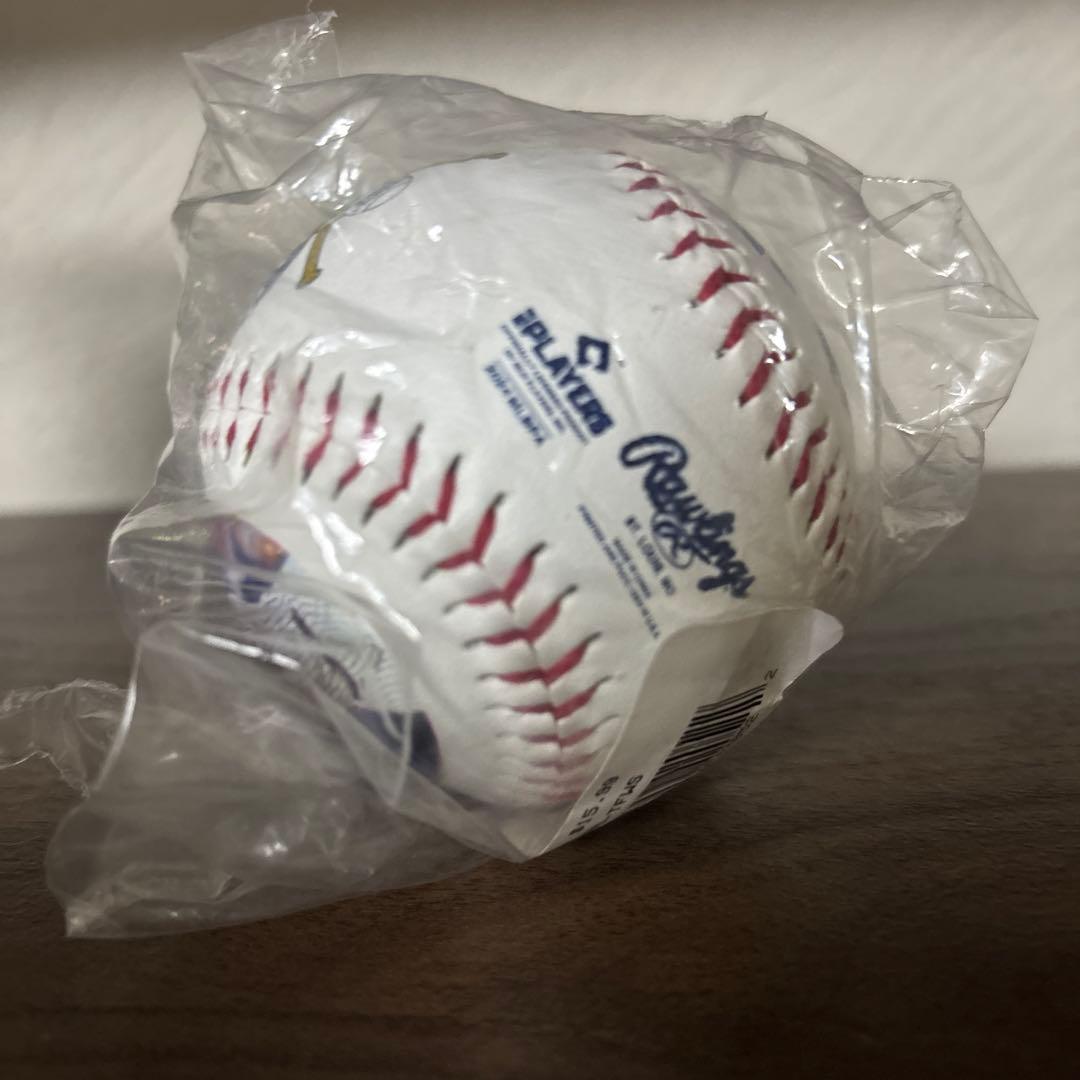 ドジャース　野球ボールケース　記念ボール付き