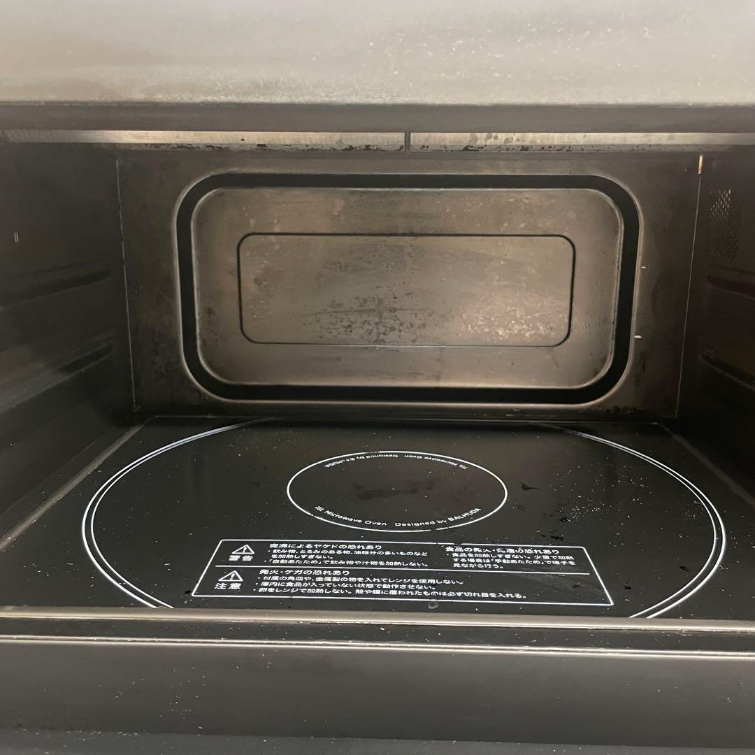 BALMUDA オーブンレンジ　ブラック