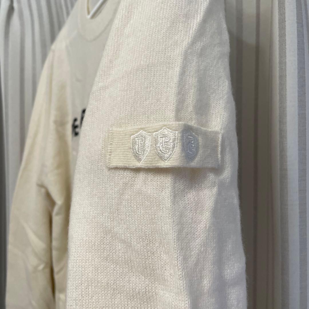 半額以下‼️ PEARLY GATES アイボリー セーター カシミヤ100%
