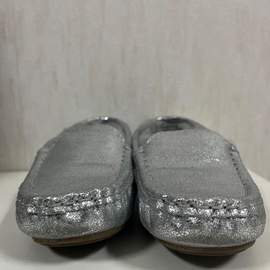 別注　レア　EMU Australia シルバー ファー モカシン　ムートン