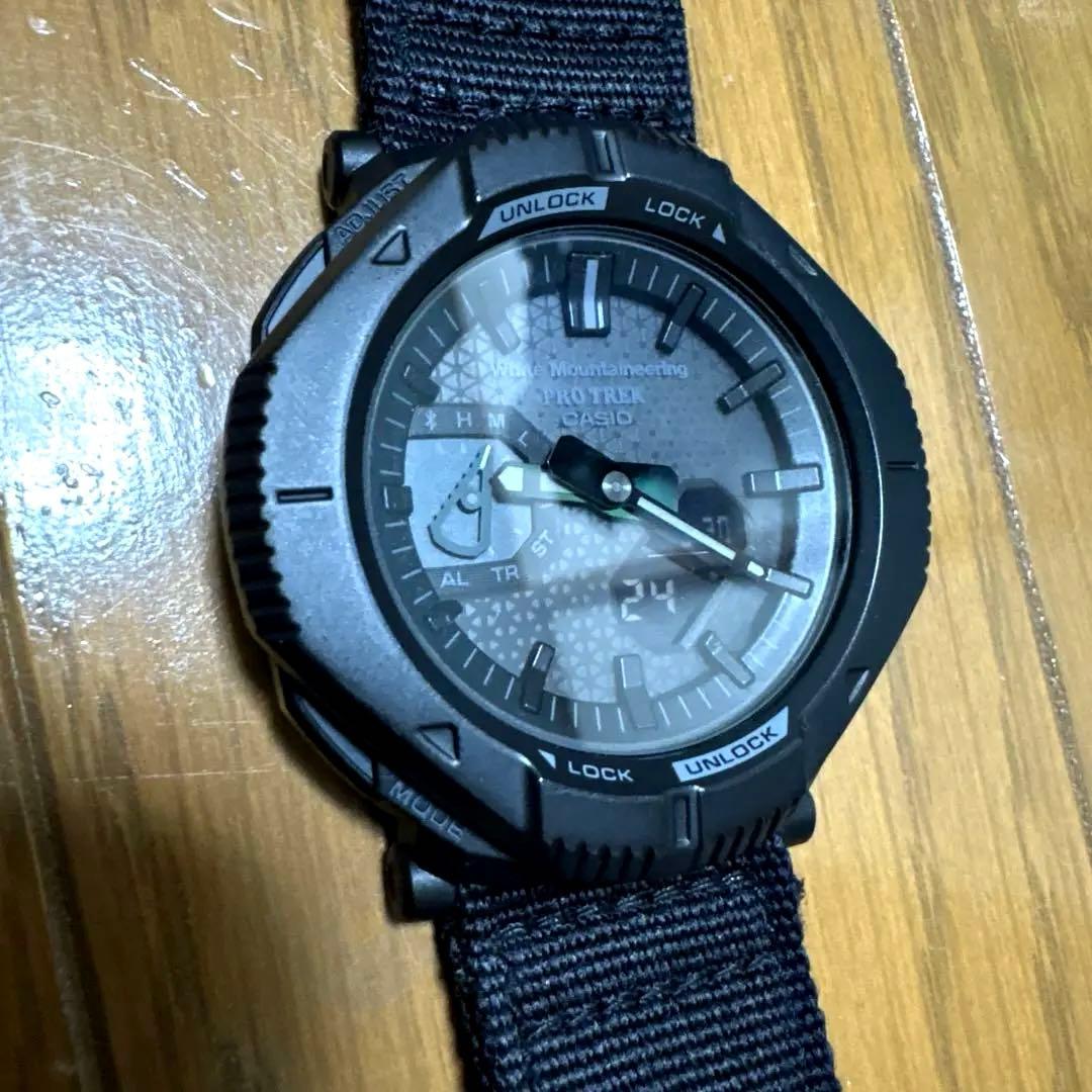 美品◆ホワイトマウンテニアリング×プロトレック