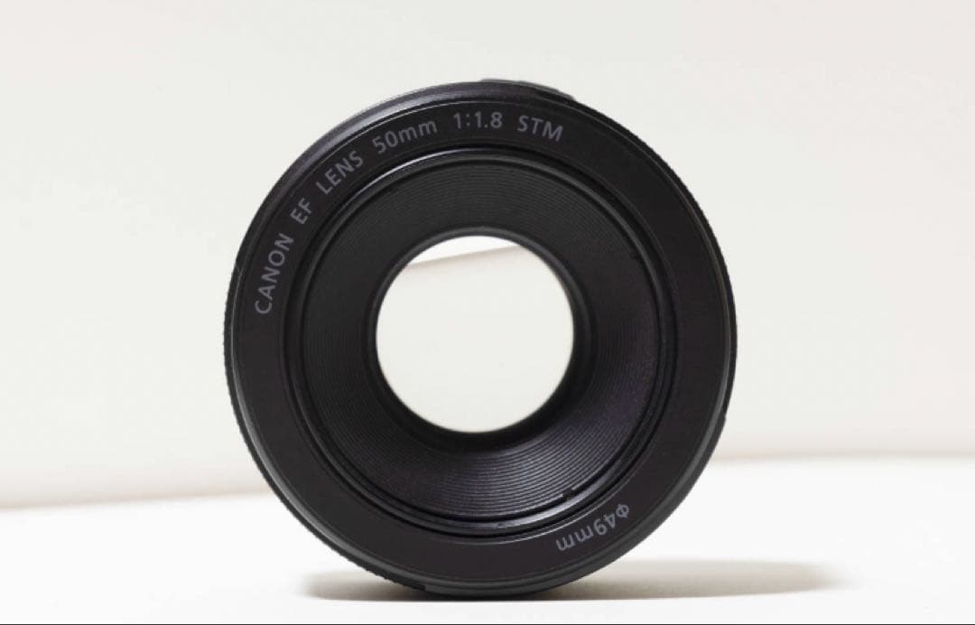 フルサイズ対応/Canon EF LENS 50mm 1:1.8 STM