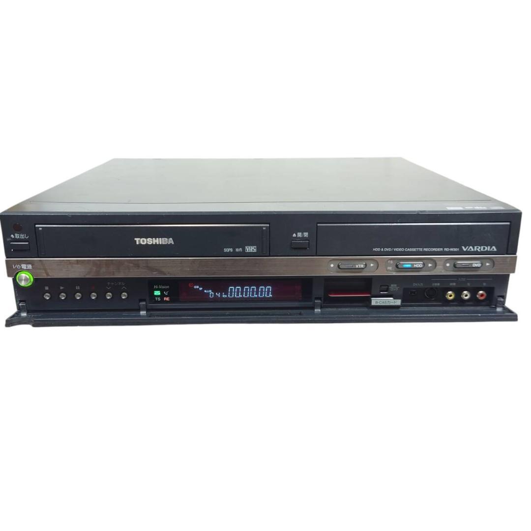 箱付☆動作品 東芝 RD-W301 VTR一体型HDD＆DVDレコーダー VHS
