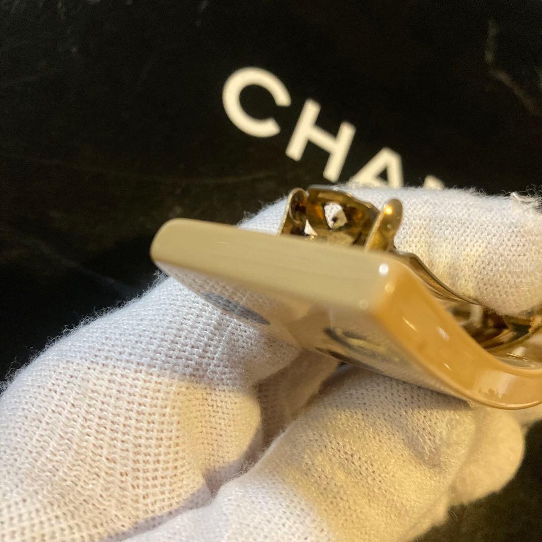 CHANELココマーク　ヘアバレッタ ヘアアクセサリー★フランス製、ドット