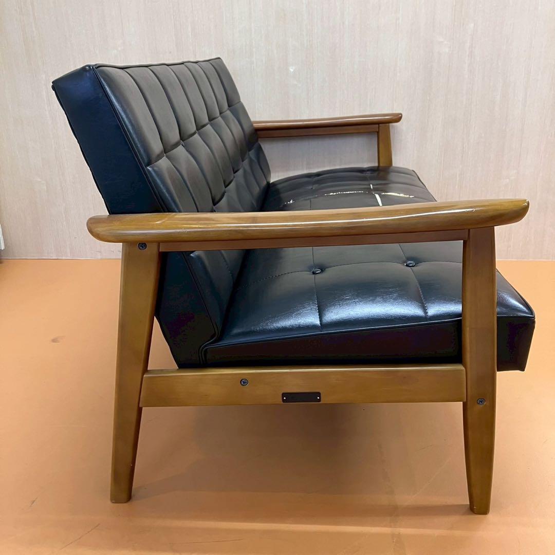 カリモク karimoku 60 Kチェア2シーター　ブラック